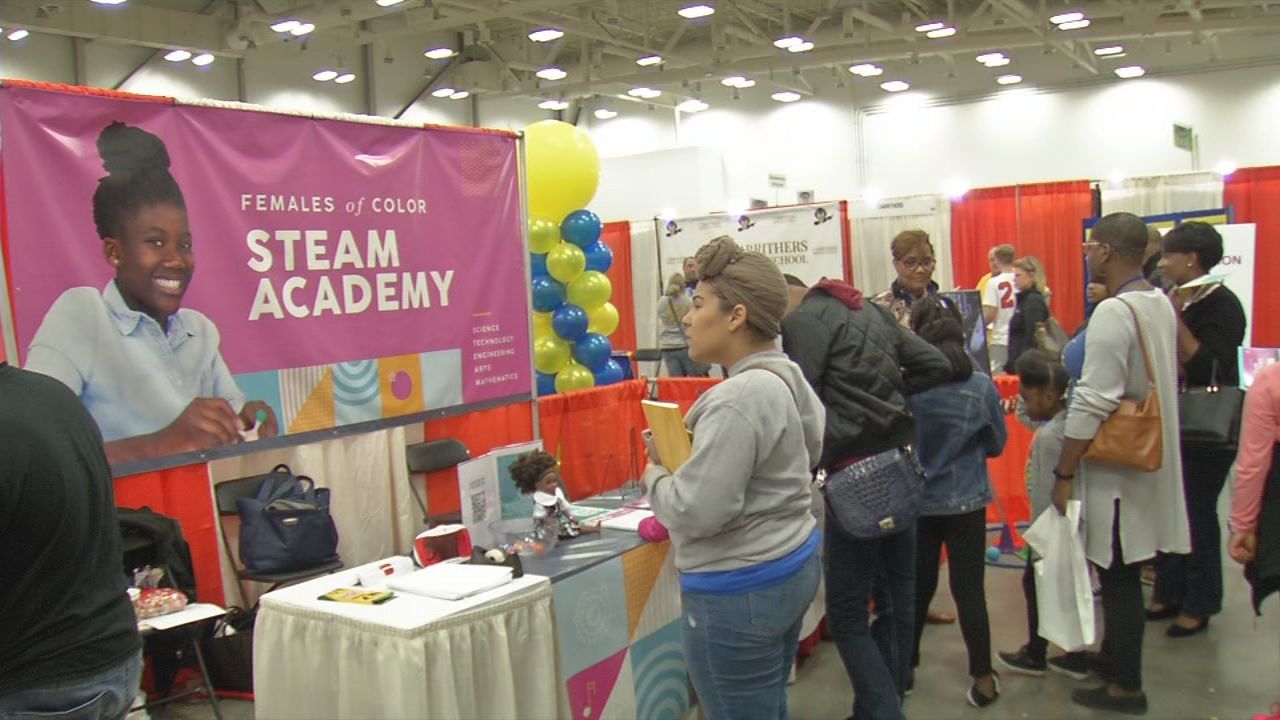 STEAM Academy booth
